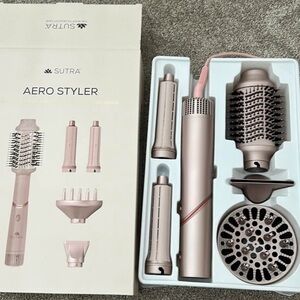 Sutra Aero Styler Pink Hair Tool Set